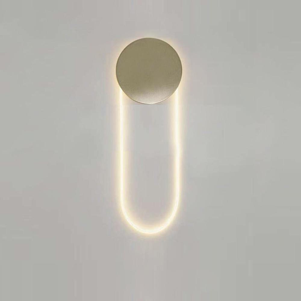 RA Wall Lamp Set | Metal & Acrylic | Gold & Matte Black