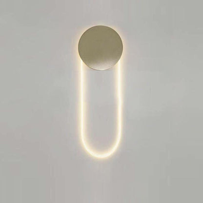 RA Wall Lamp Set | Metal & Acrylic | Gold & Matte Black