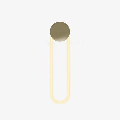 RA Wall Lamp Set | Metal & Acrylic | Gold & Matte Black