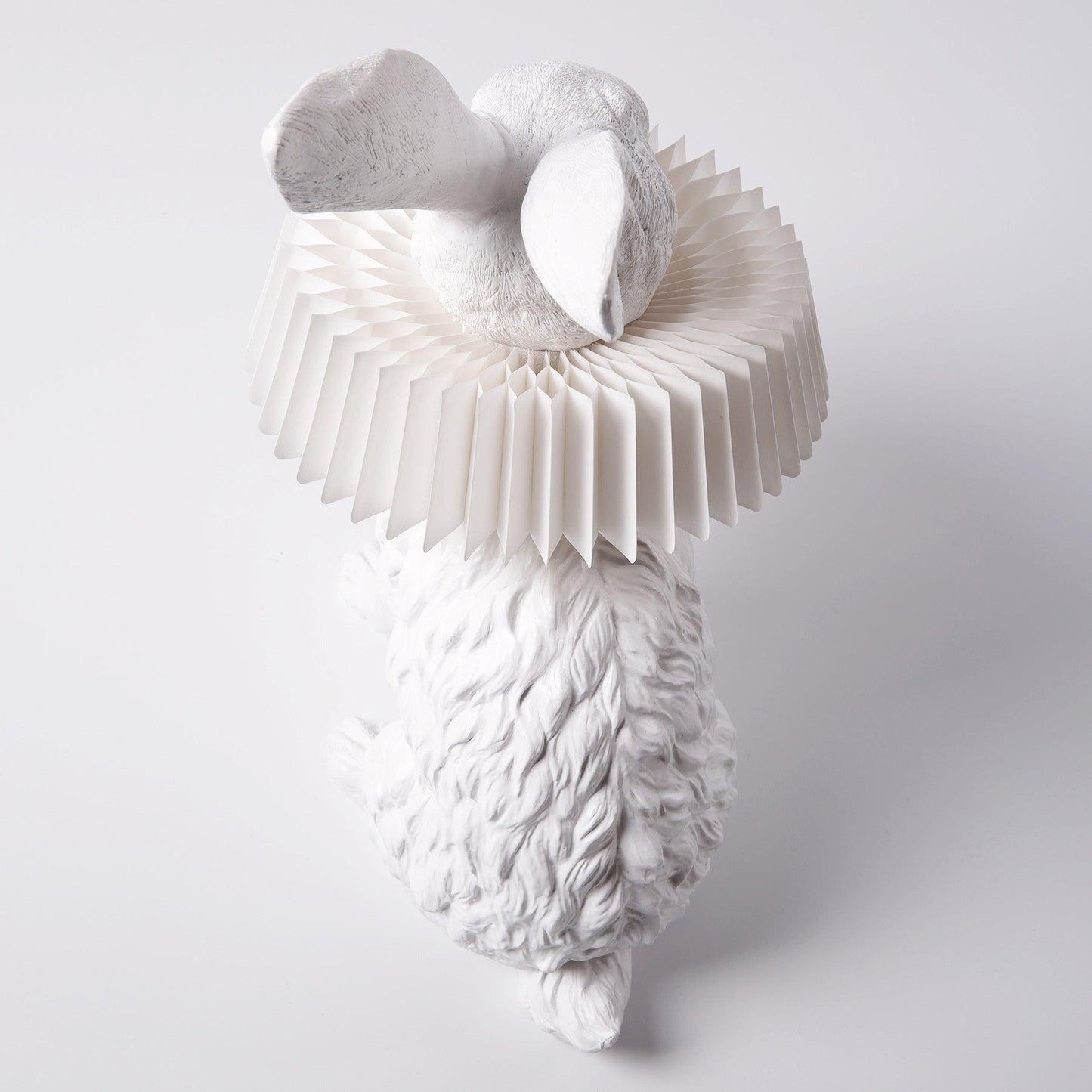 Rabbit Table Lamp | White Resin & Acrylic | Integrated LED