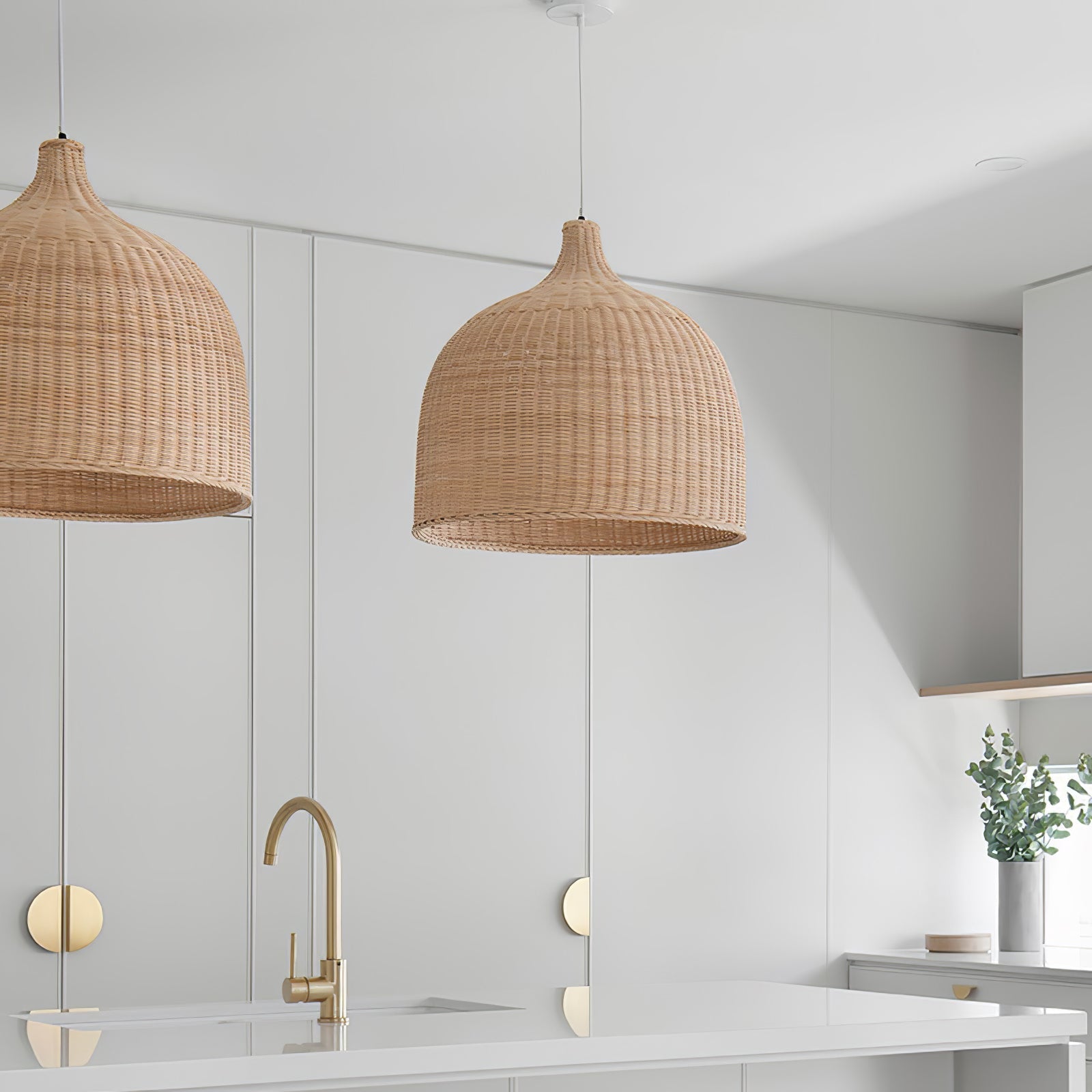 Rattan Pendant Lamp | Natural Woven Design | Multiple Sizes