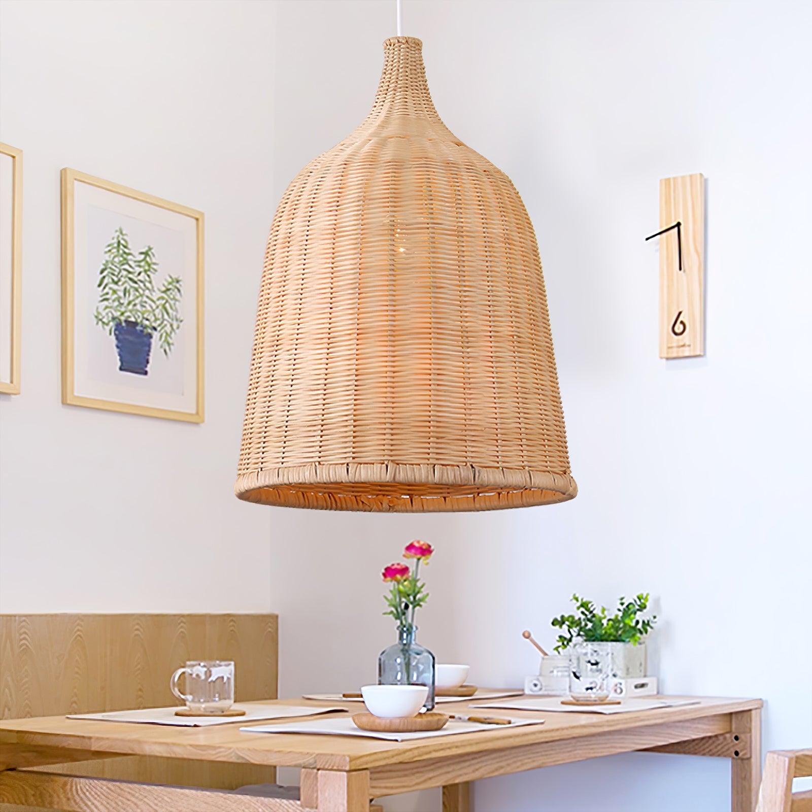 Rattan Pendant Lamp | Natural Woven Design | Multiple Sizes