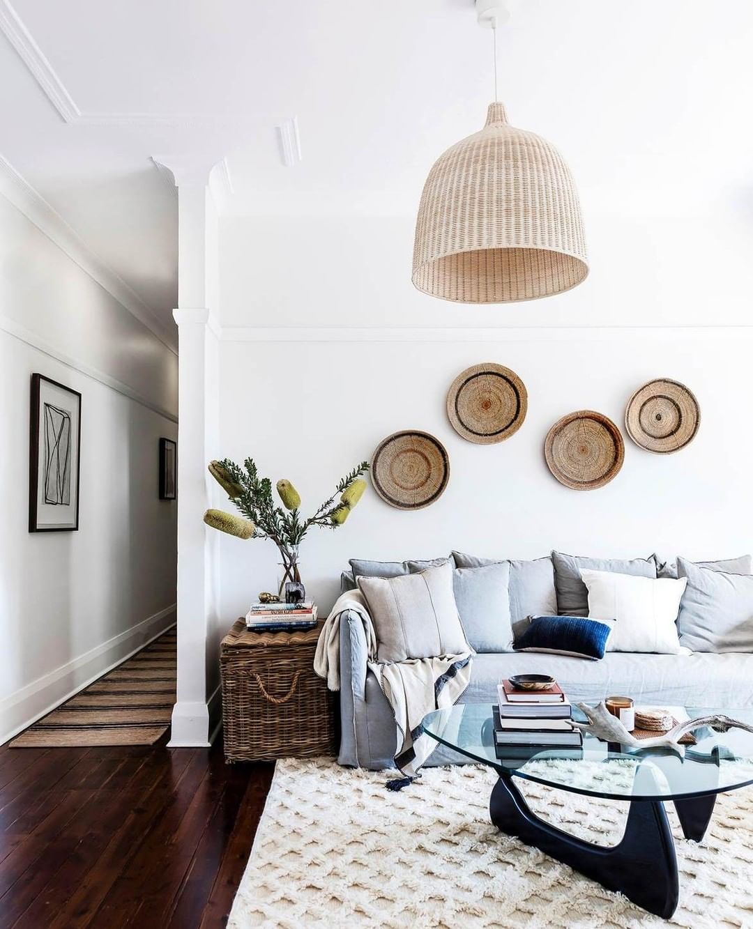 Rattan Pendant Lamp | Natural Woven Design | Multiple Sizes