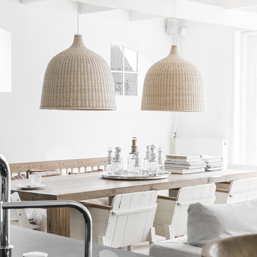 Rattan Pendant Lamp | Natural Woven Design | Multiple Sizes