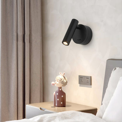 LED Wall Lamp | Metal | Adjustable 320° Horizontal & 90° Vertical