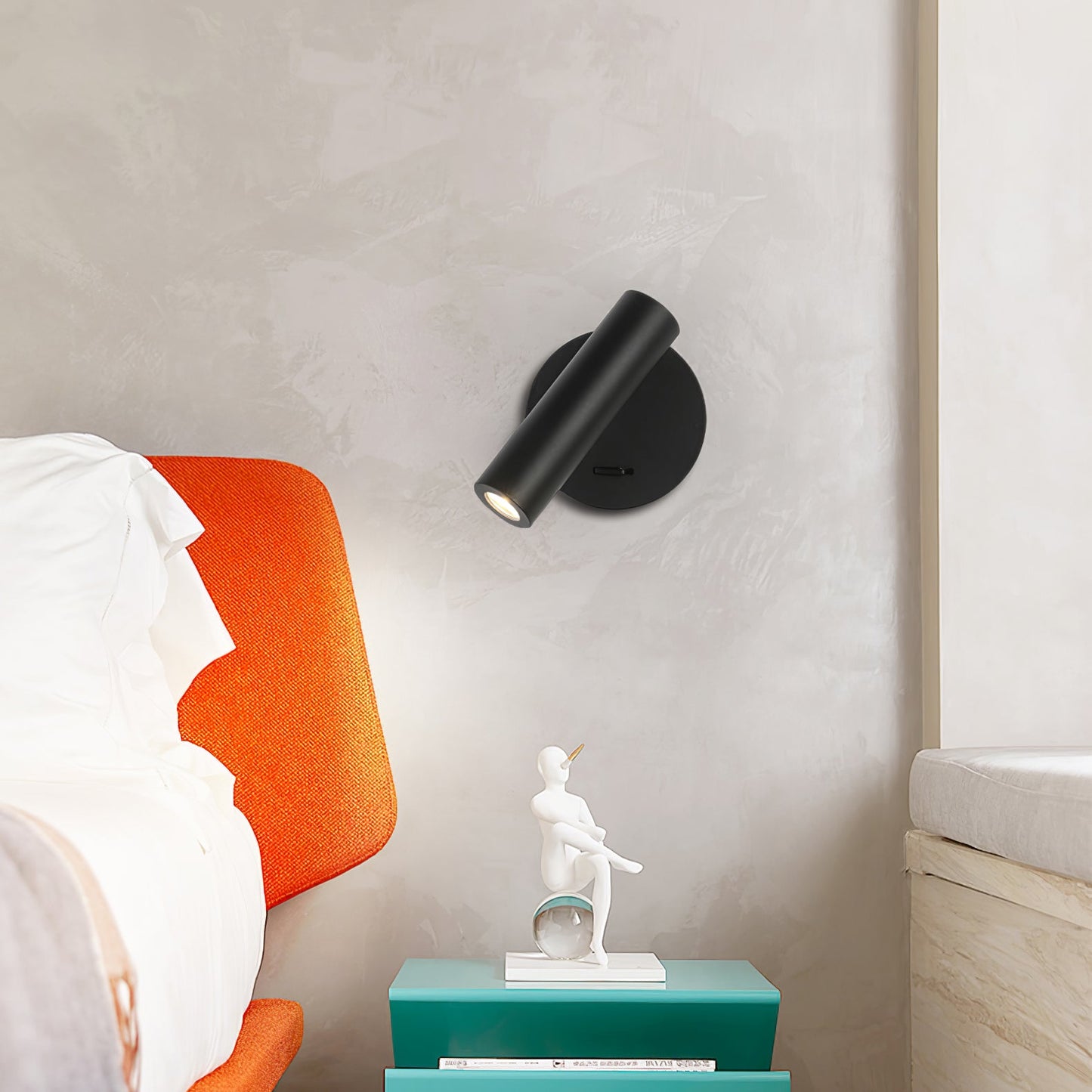 LED Wall Lamp | Metal | Adjustable 320° Horizontal & 90° Vertical