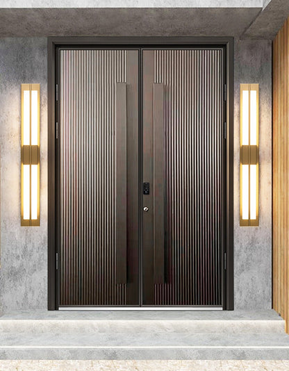 Rectangular Wall Sconce | Alabaster & Brass | Set of 2