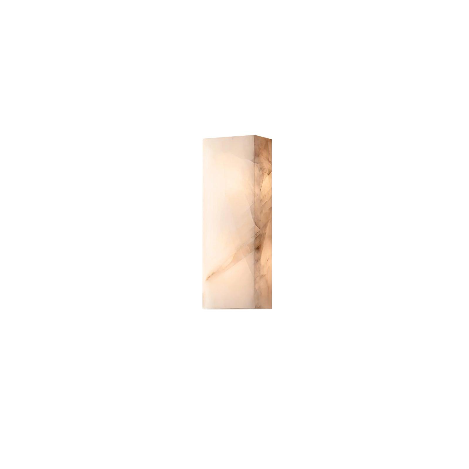 Alabaster Wall Sconce | Natural Semi-Translucent Stone | Set of 2