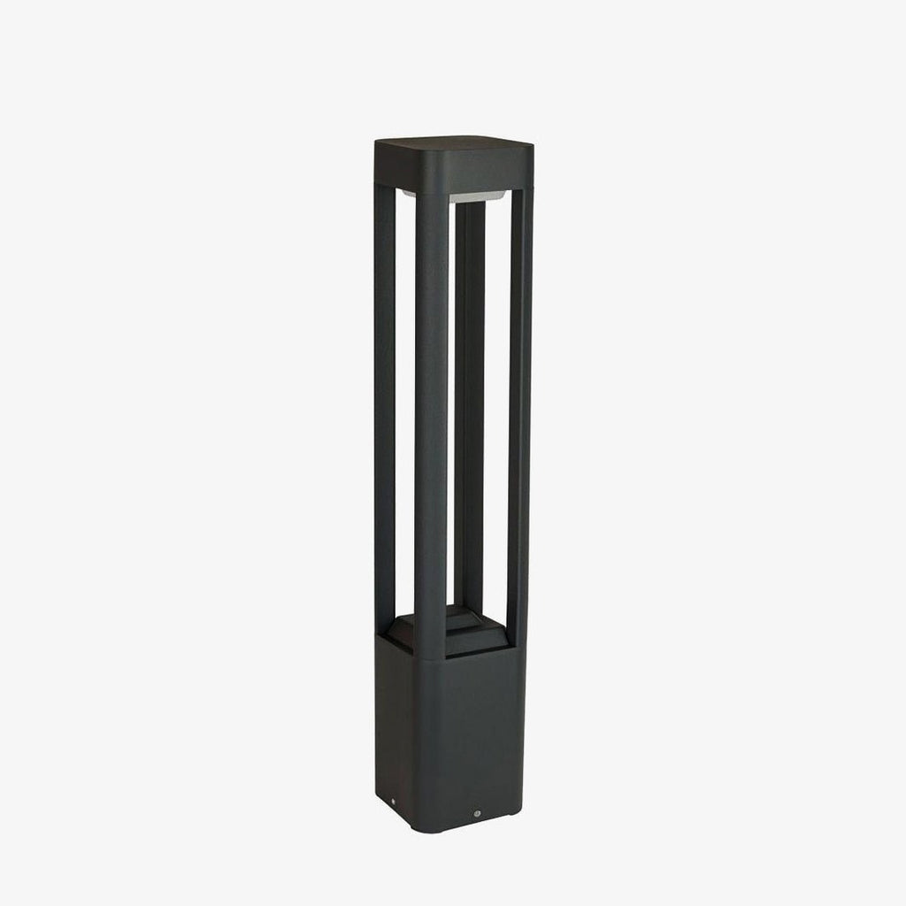 LED Outdoor Bollard Light | Die-Cast Aluminum | Black | 30cm, 60cm, 80cm Options