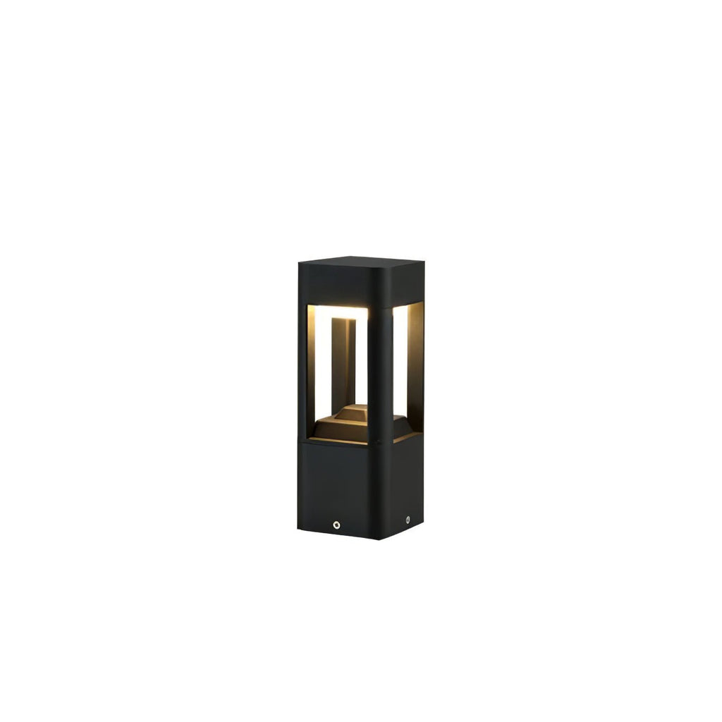 LED Outdoor Bollard Light | Die-Cast Aluminum | Black | 30cm, 60cm, 80cm Options