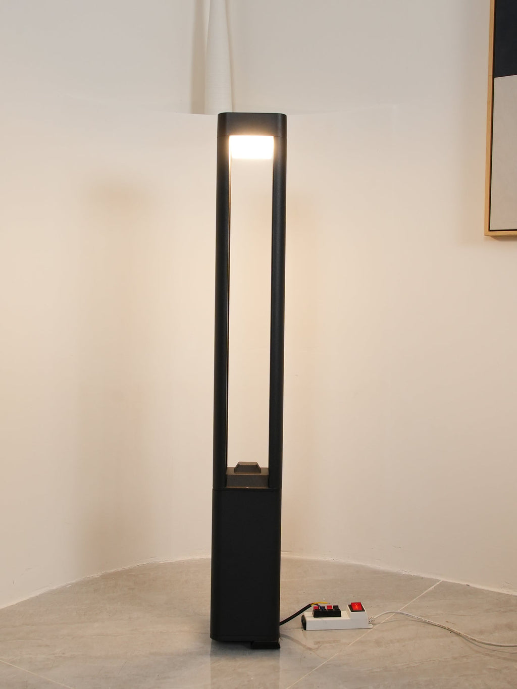 LED Outdoor Bollard Light | Die-Cast Aluminum | Black | 30cm, 60cm, 80cm Options