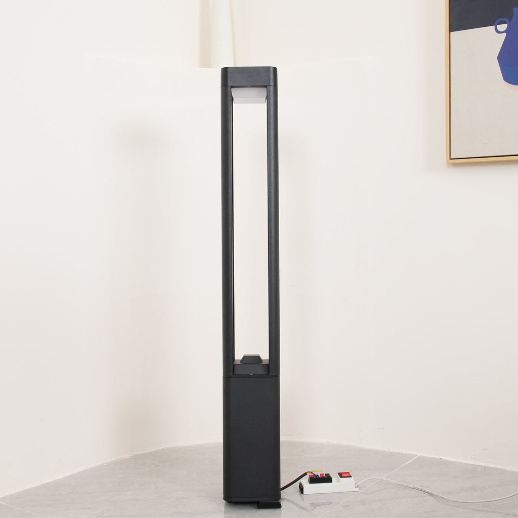 LED Outdoor Bollard Light | Die-Cast Aluminum | Black | 30cm, 60cm, 80cm Options