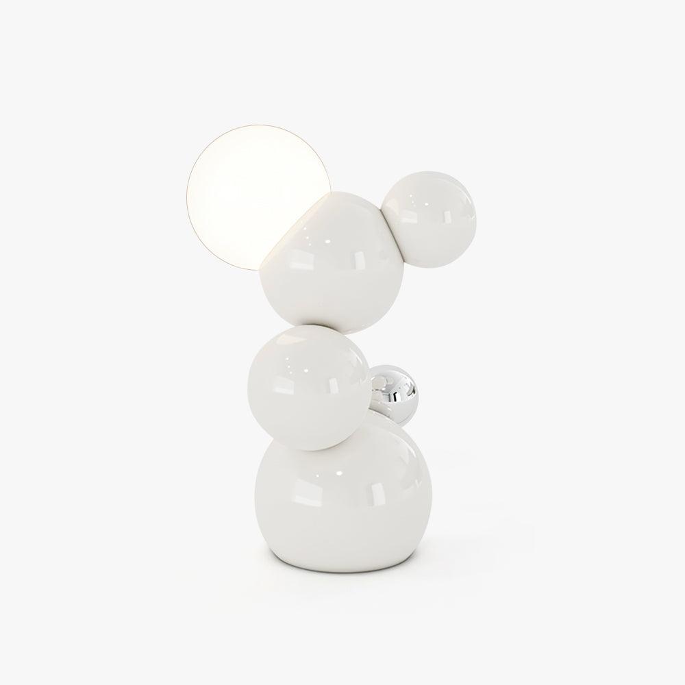 Regina Table Lamp | Metal | White & Yellow Finish