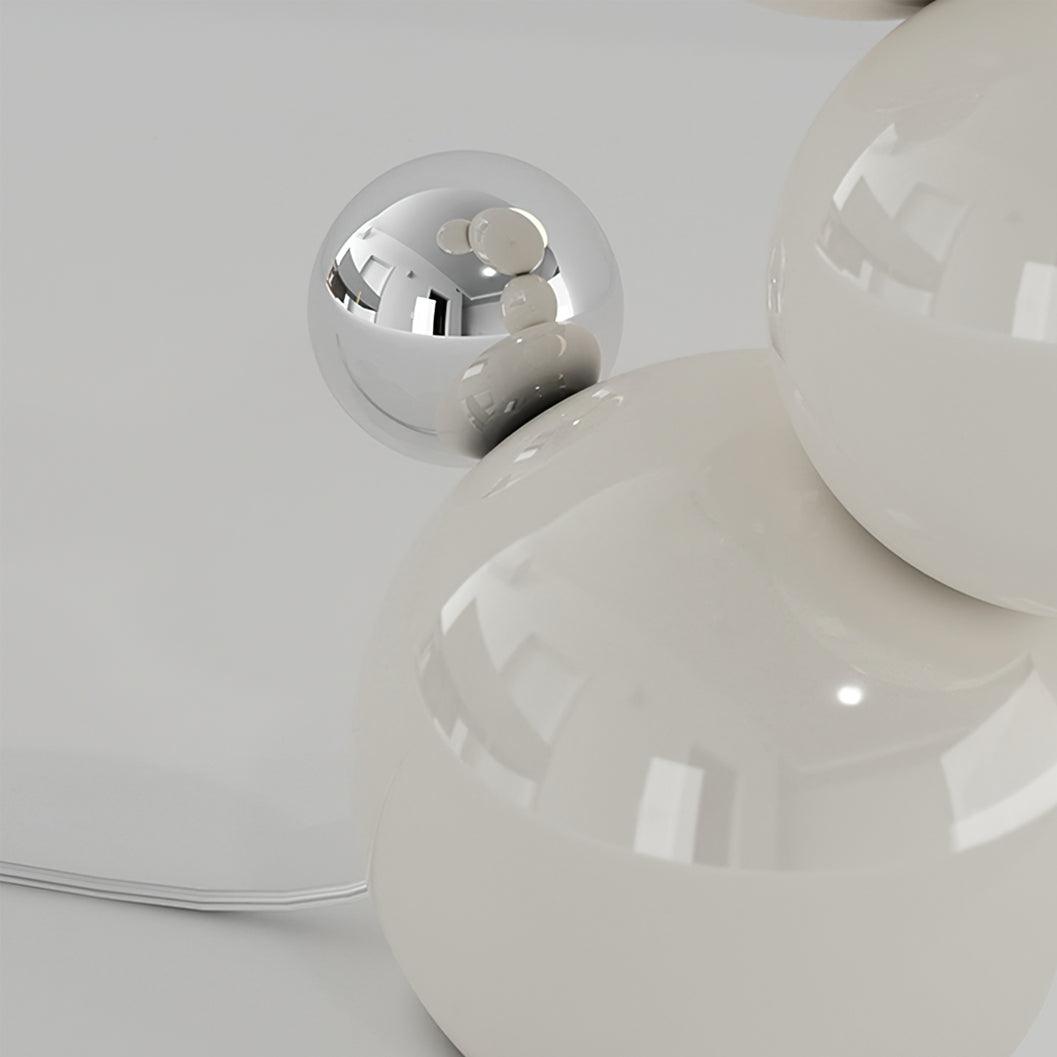 Regina Table Lamp | Metal | White & Yellow Finish