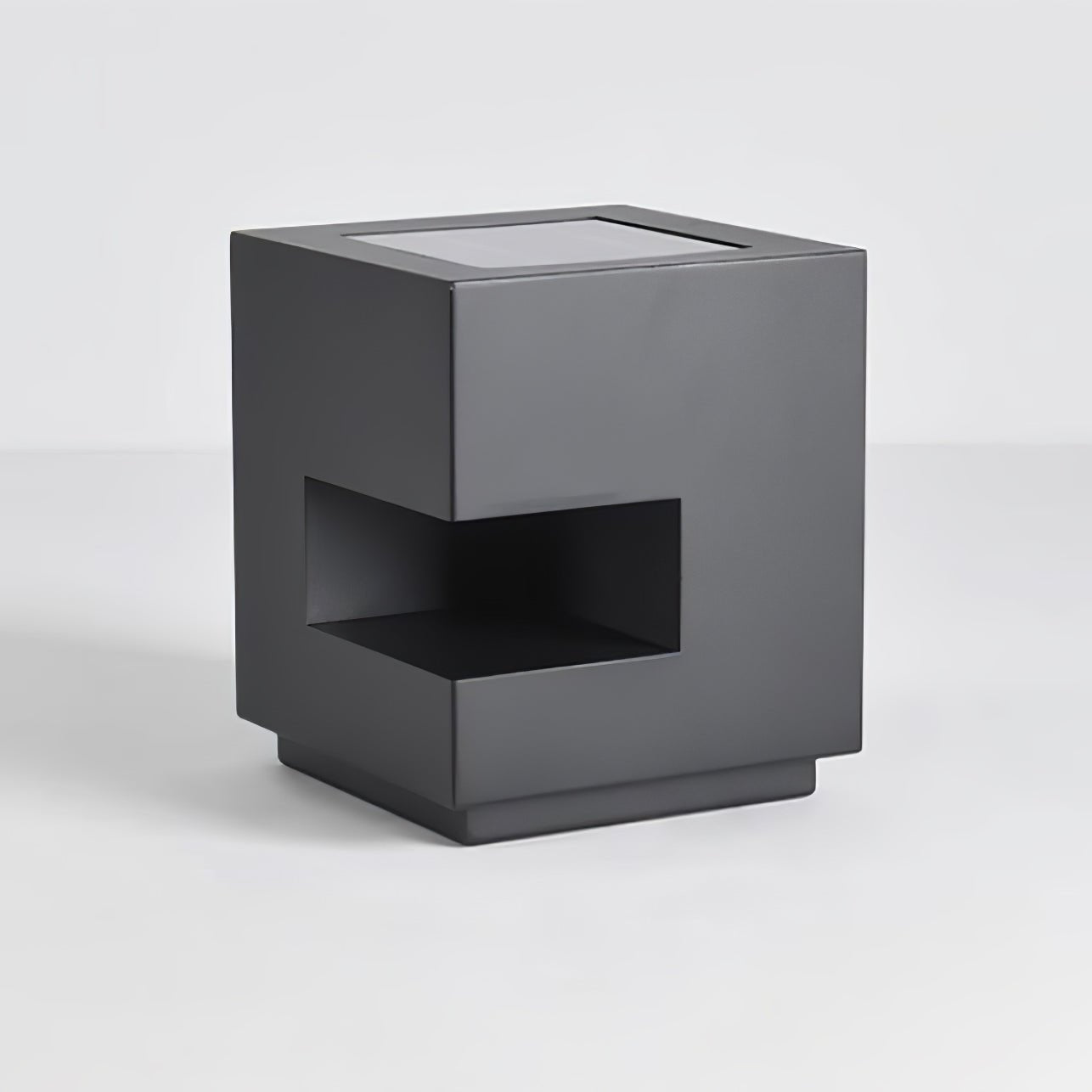 Outdoor Post Light | Waterproof Metal & Acrylic | Black