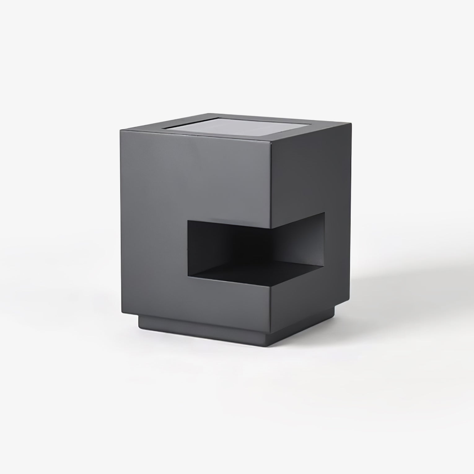 Outdoor Post Light | Waterproof Metal & Acrylic | Black