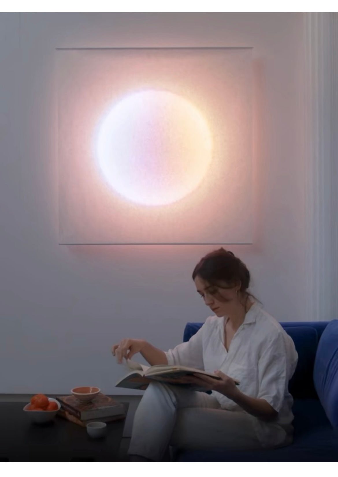 Wall Light Set | Metal & Paper | Warm White LED | 2 Pack