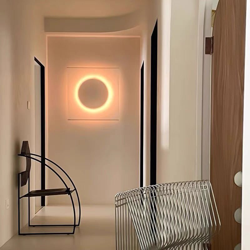 Wall Light Set | Metal & Paper | Warm White LED | 2-Pack