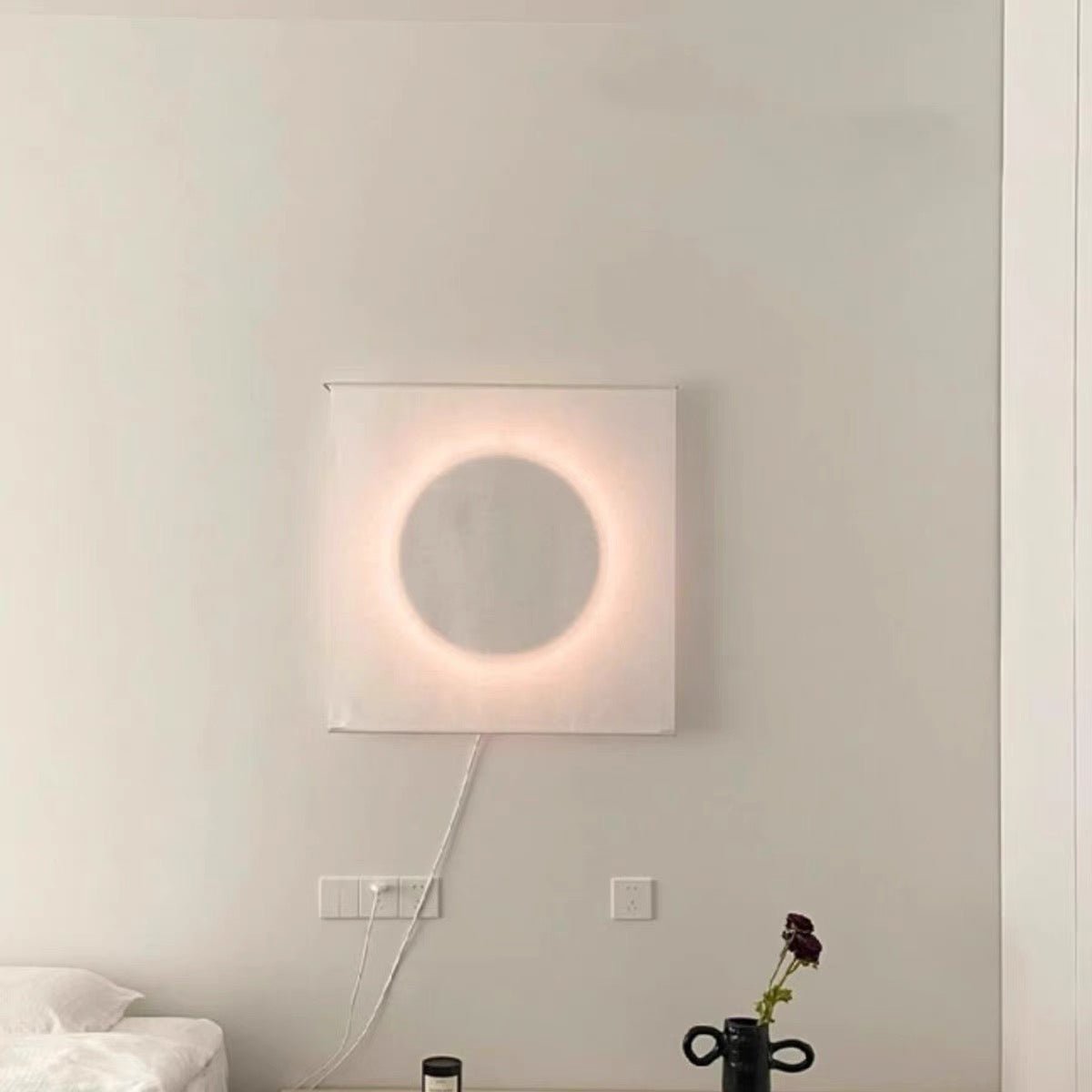Wall Light Set | Metal & Paper | Warm White LED | 2-Pack