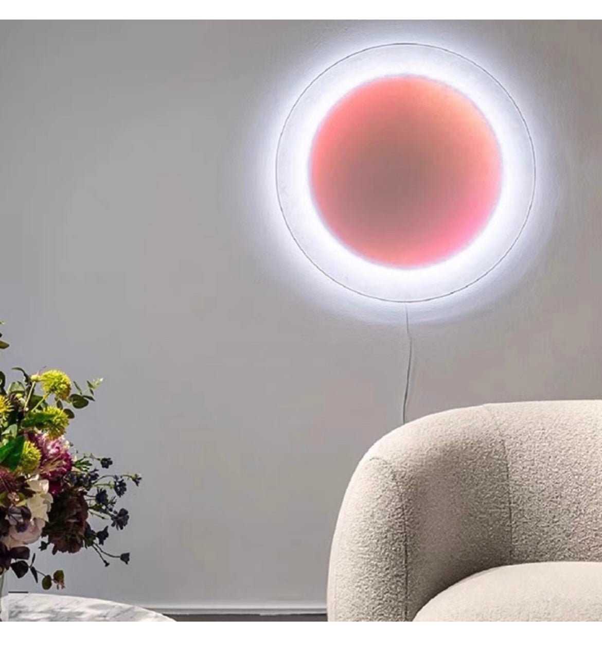 Wall Light Set | Metal & Paper | Warm White LED | 2-Pack