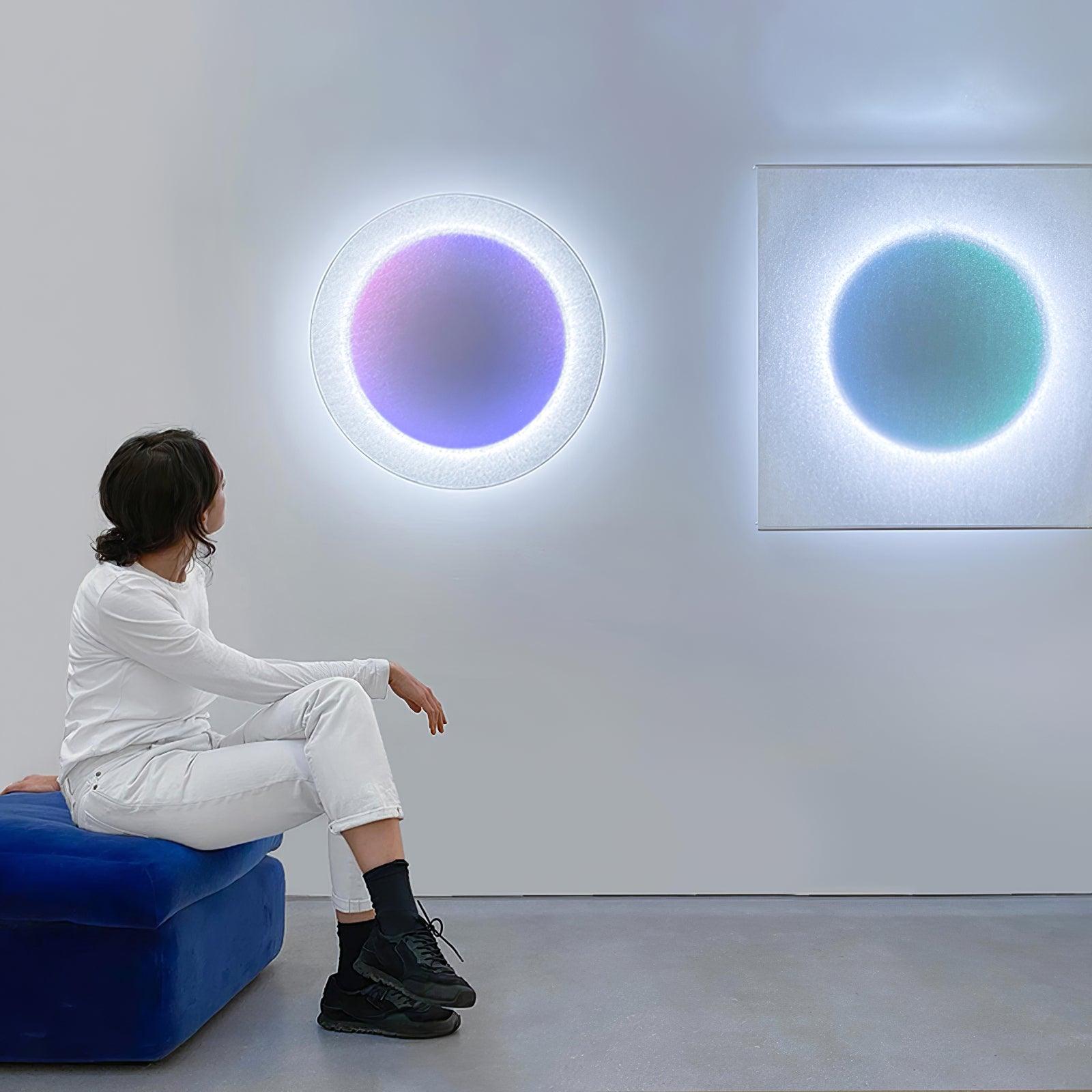 Wall Light Set | Metal & Paper | Warm White LED | 2-Pack