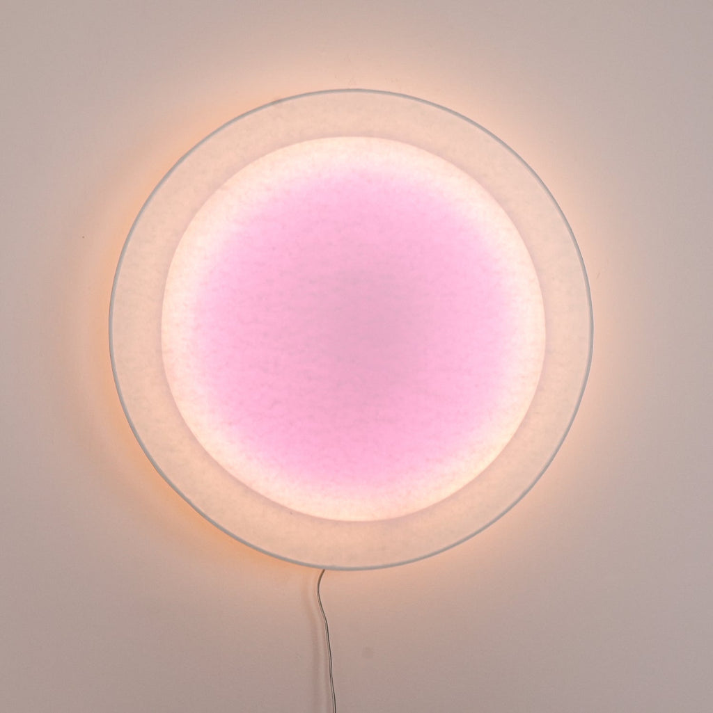 Wall Light Set | Metal & Paper | Warm White LED | 2 Pack