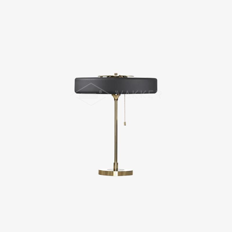 Revolve Table Lamp | Metal & Acrylic | Gold with Multi-Color Shades