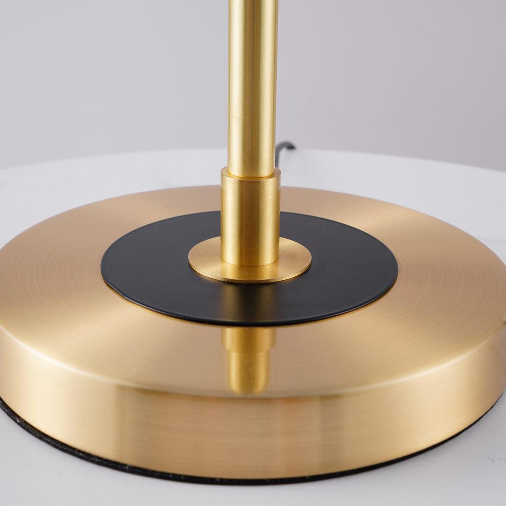 Revolve Table Lamp | Metal & Acrylic | Gold with Multi-Color Shades