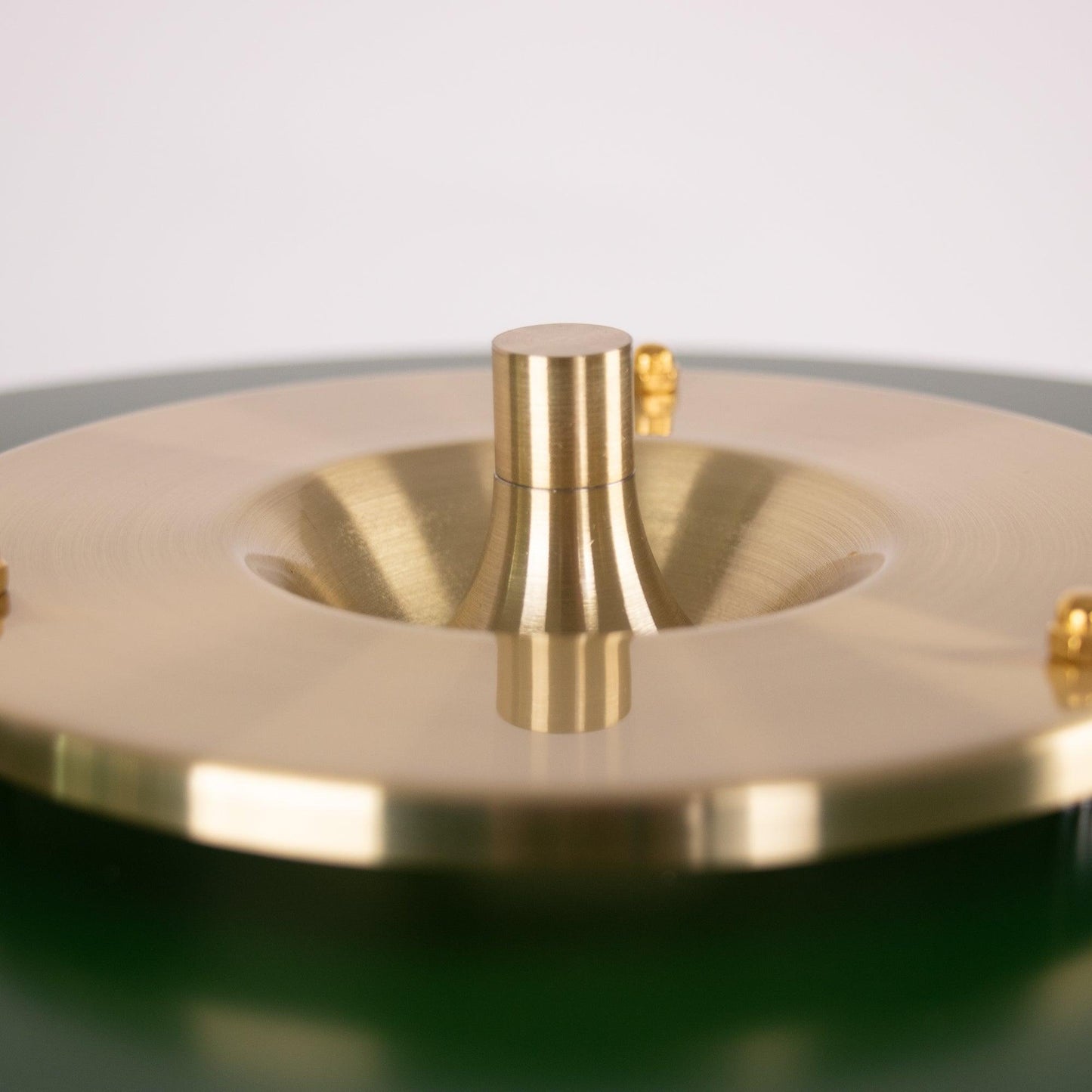 Revolve Table Lamp | Metal & Acrylic | Gold with Multi-Color Shades