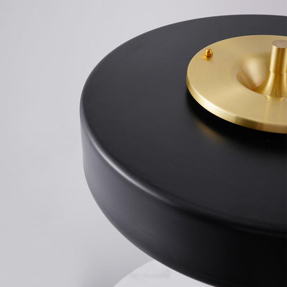 Revolve Table Lamp | Metal & Acrylic | Gold with Multi-Color Shades