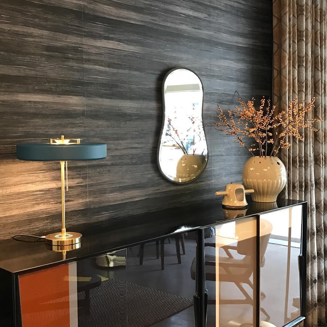 Revolve Table Lamp | Metal & Acrylic | Gold with Multi-Color Shades