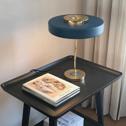Revolve Table Lamp | Metal & Acrylic | Gold with Multi-Color Shades
