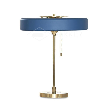Revolve Table Lamp | Metal & Acrylic | Gold with Multi-Color Shades