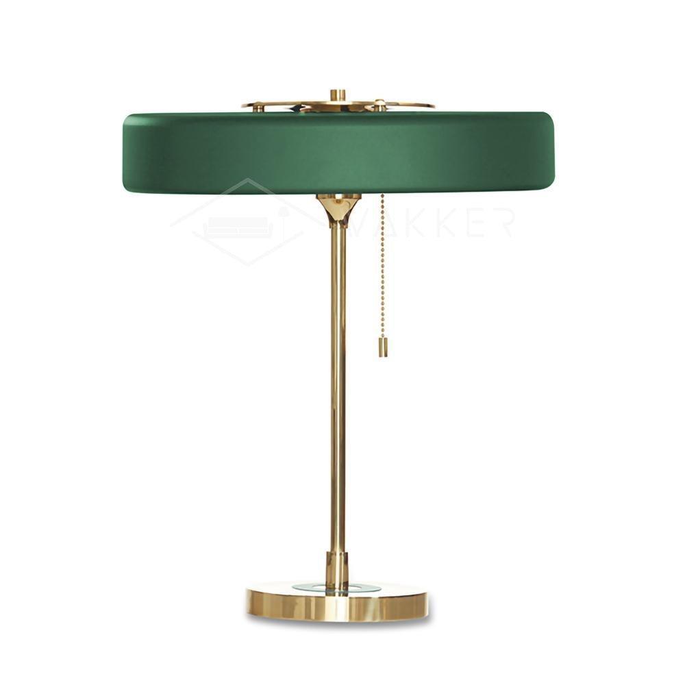 Revolve Table Lamp | Metal & Acrylic | Gold with Multi-Color Shades