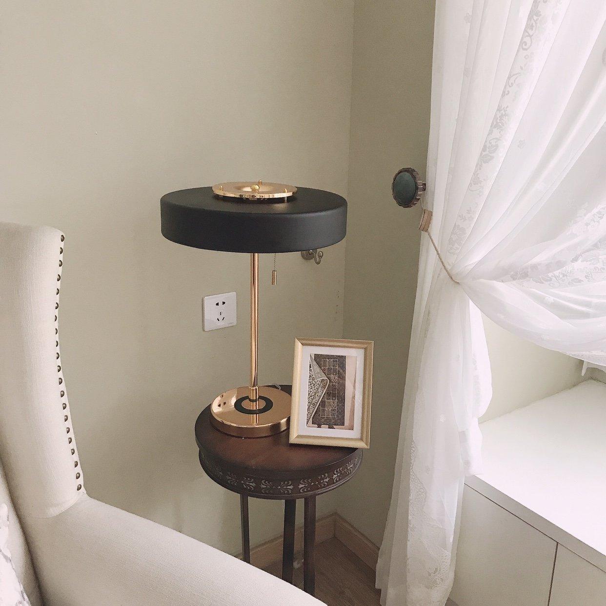 Revolve Table Lamp | Metal & Acrylic | Gold with Multi-Color Shades