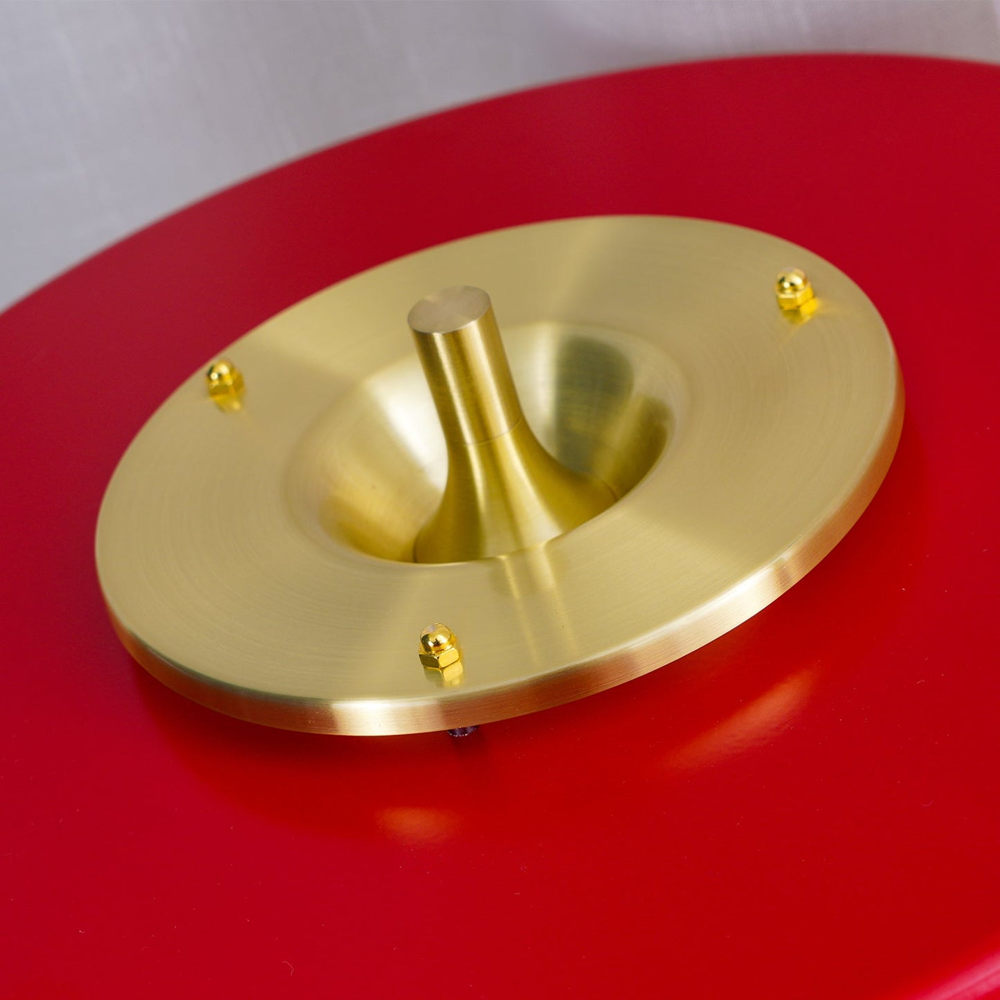 Revolve Table Lamp | Metal & Acrylic | Gold with Multi-Color Shades