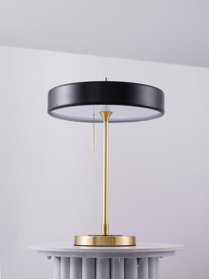 Revolve Table Lamp | Metal & Acrylic | Gold with Multi-Color Shades