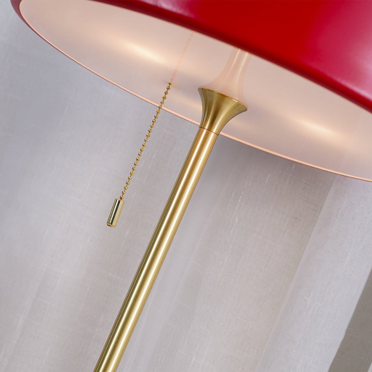 Revolve Table Lamp | Metal & Acrylic | Gold with Multi-Color Shades
