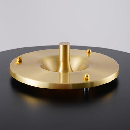 Revolve Table Lamp | Metal & Acrylic | Gold with Multi-Color Shades