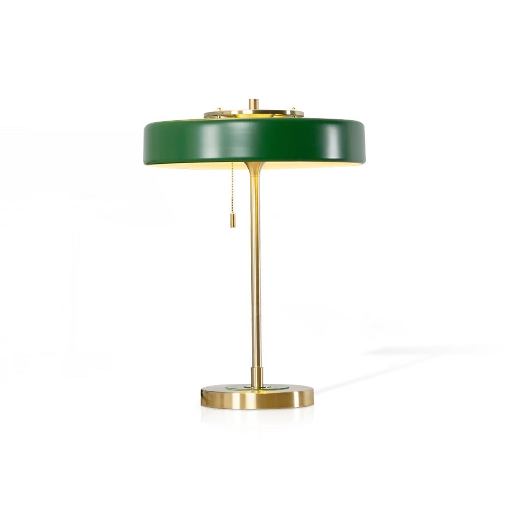 Revolve Table Lamp | Metal & Acrylic | Gold with Multi-Color Shades