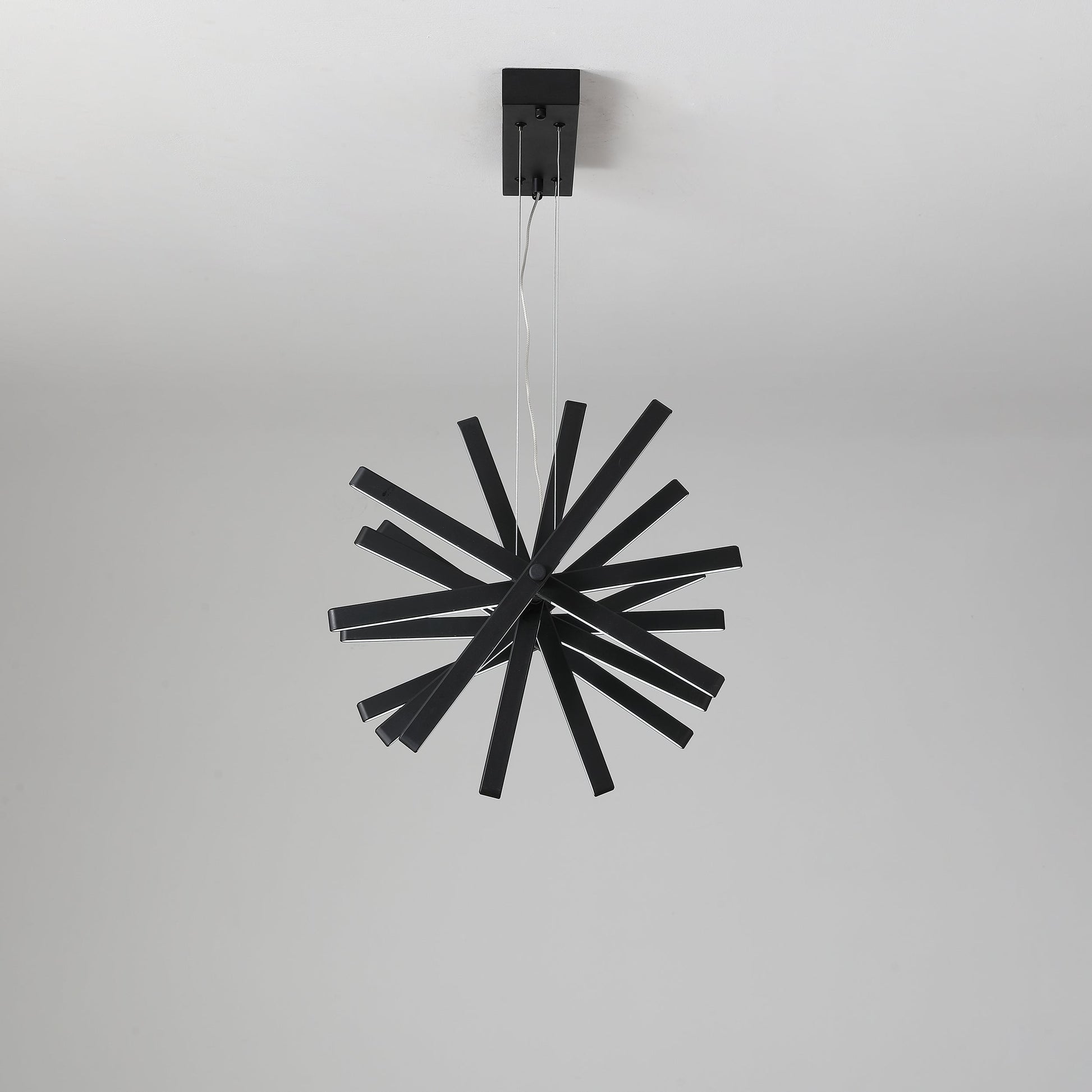 Piano Keys Black Chandelier