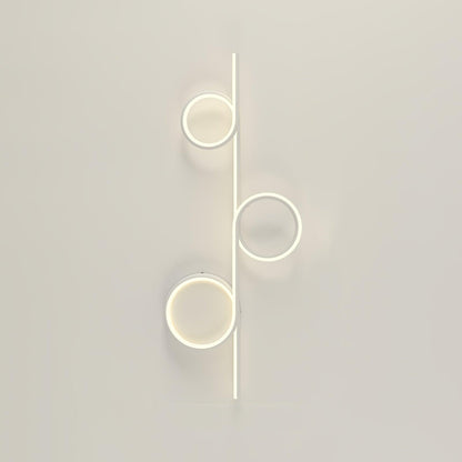 Rhythmic Line Wall Light | Adjustable LED | Black or White Finish