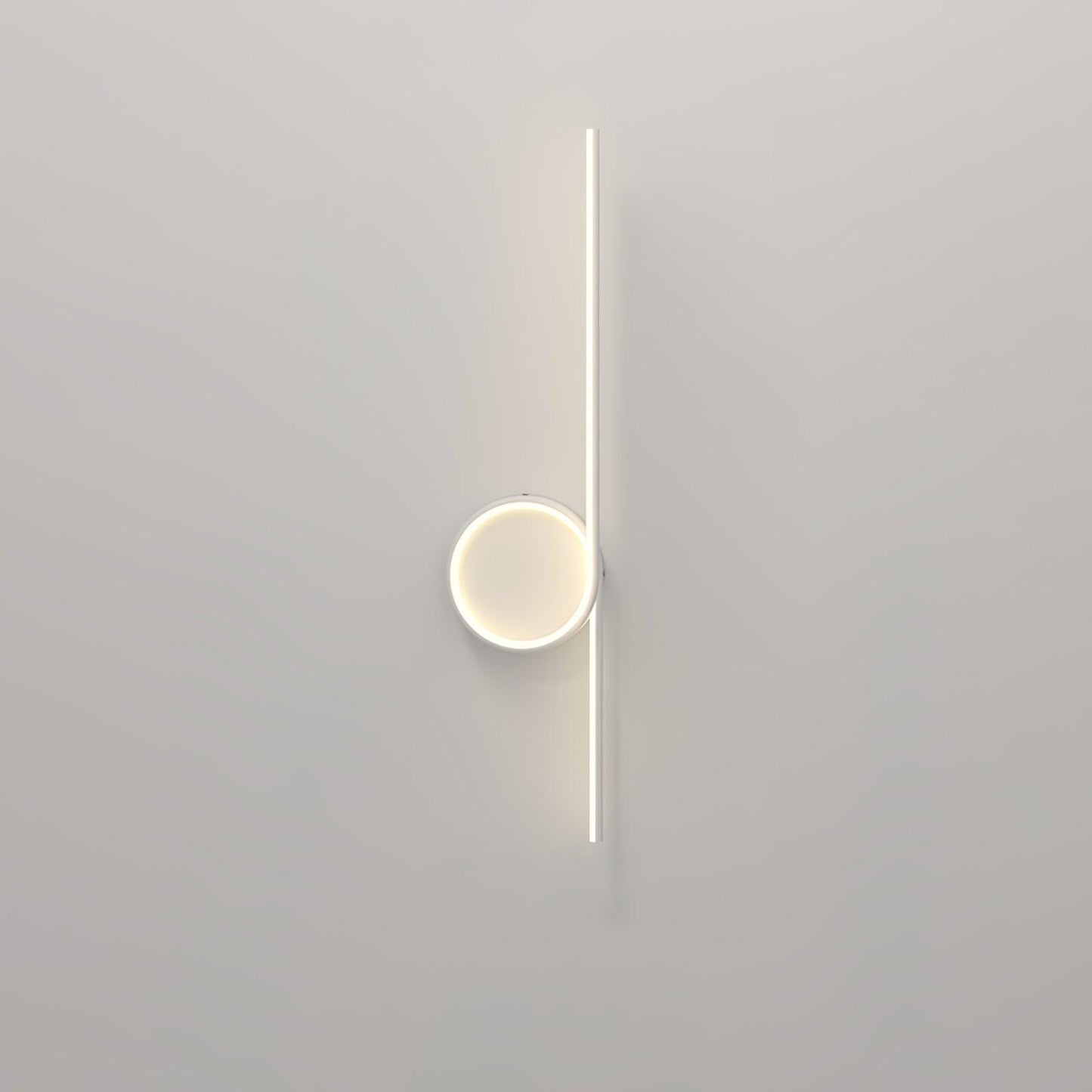 Rhythmic Line Wall Light | Adjustable LED | Black or White Finish