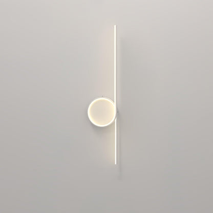 Rhythmic Line Wall Light | Adjustable LED | Black or White Finish