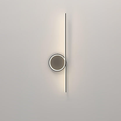 Rhythmic Line Wall Light | Adjustable LED | Black or White Finish