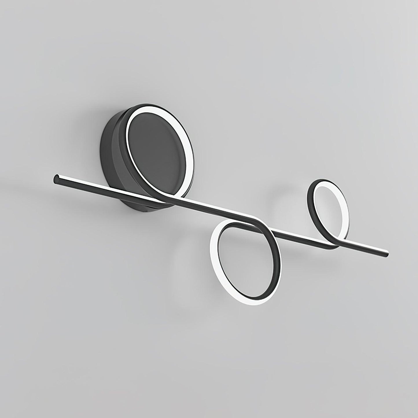 Rhythmic Line Wall Light | Adjustable LED | Black or White Finish