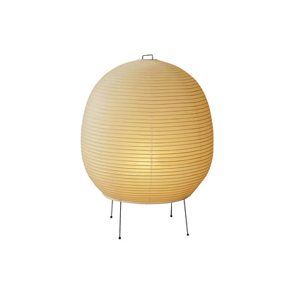 Rice Paper Lantern Table Lamp | Mulberry Paper & Metal | 45cm Diameter
