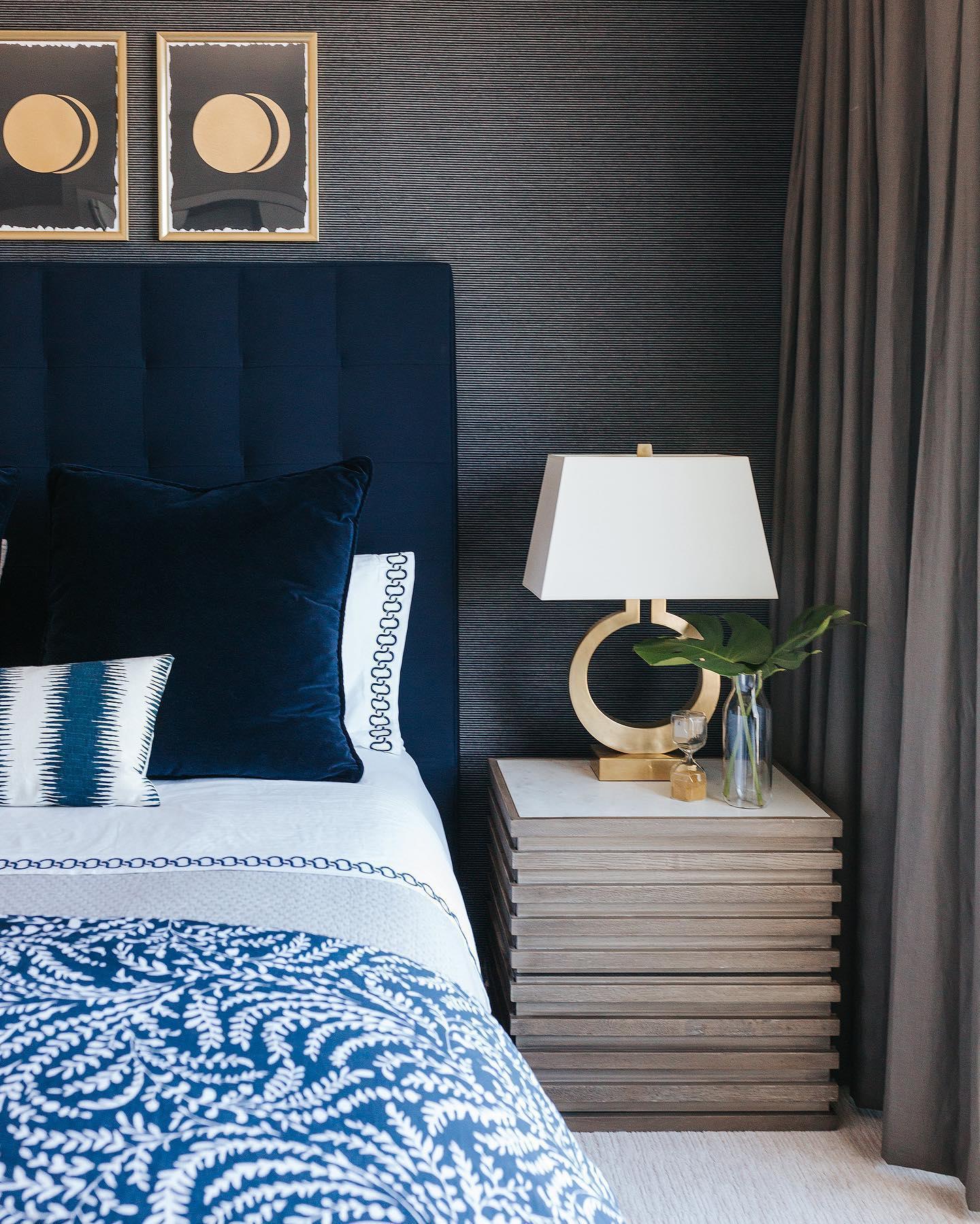 Table Lamp | Metal & Fabric | Gold and White