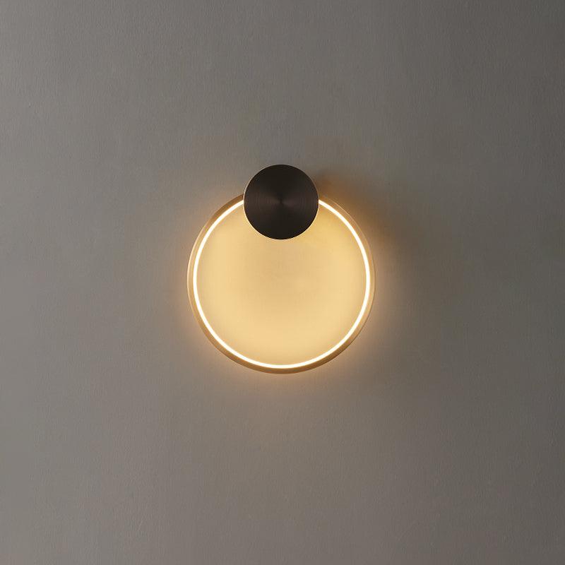 LED Wall Light | Brass & Silicone | Set of 2