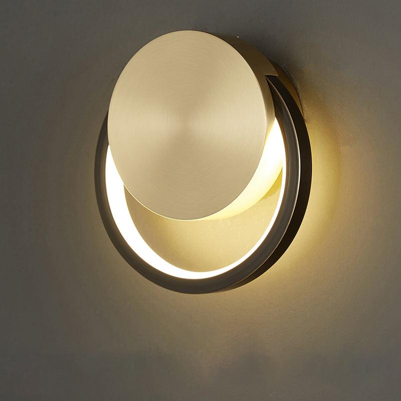 LED Wall Light | Brass & Silicone | Set of 2